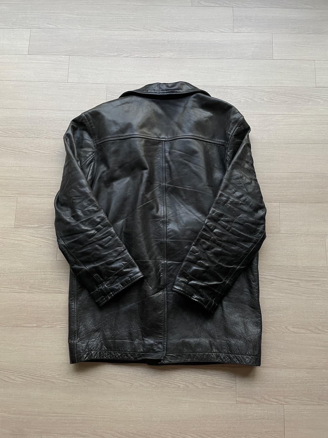 90s 올드갭 레더 카코트 gap carcoat 상품이미지2