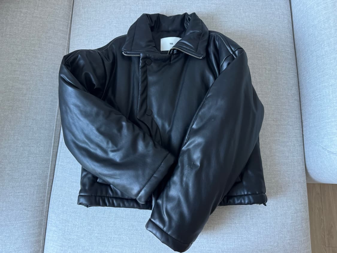 유즈 무스탕 패딩 상품이미지2