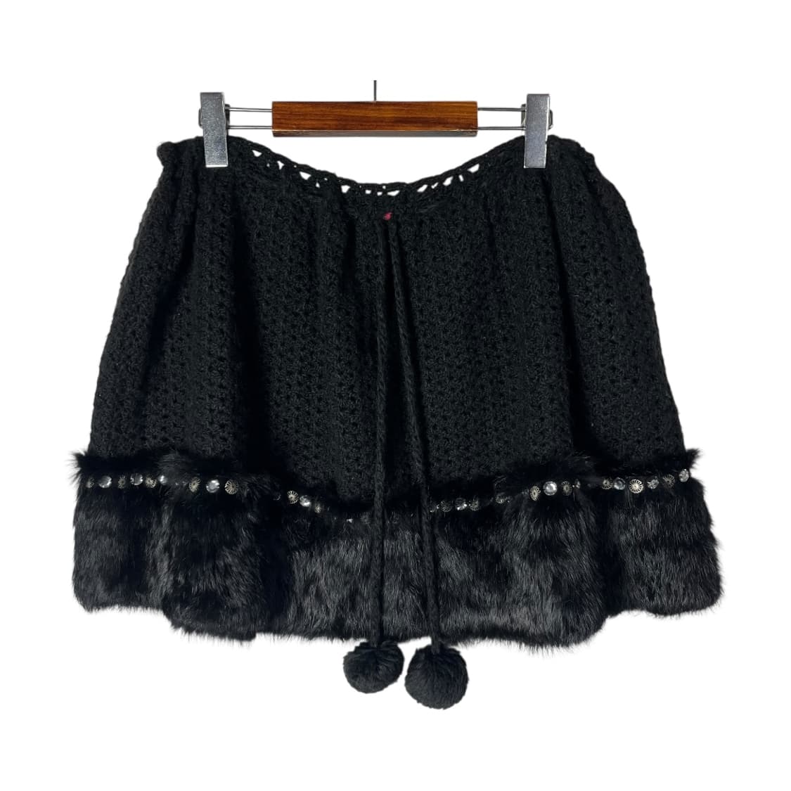 [MANOUSH] 마누슈 라빗퍼 폼폼 니트 스커트 상품이미지1