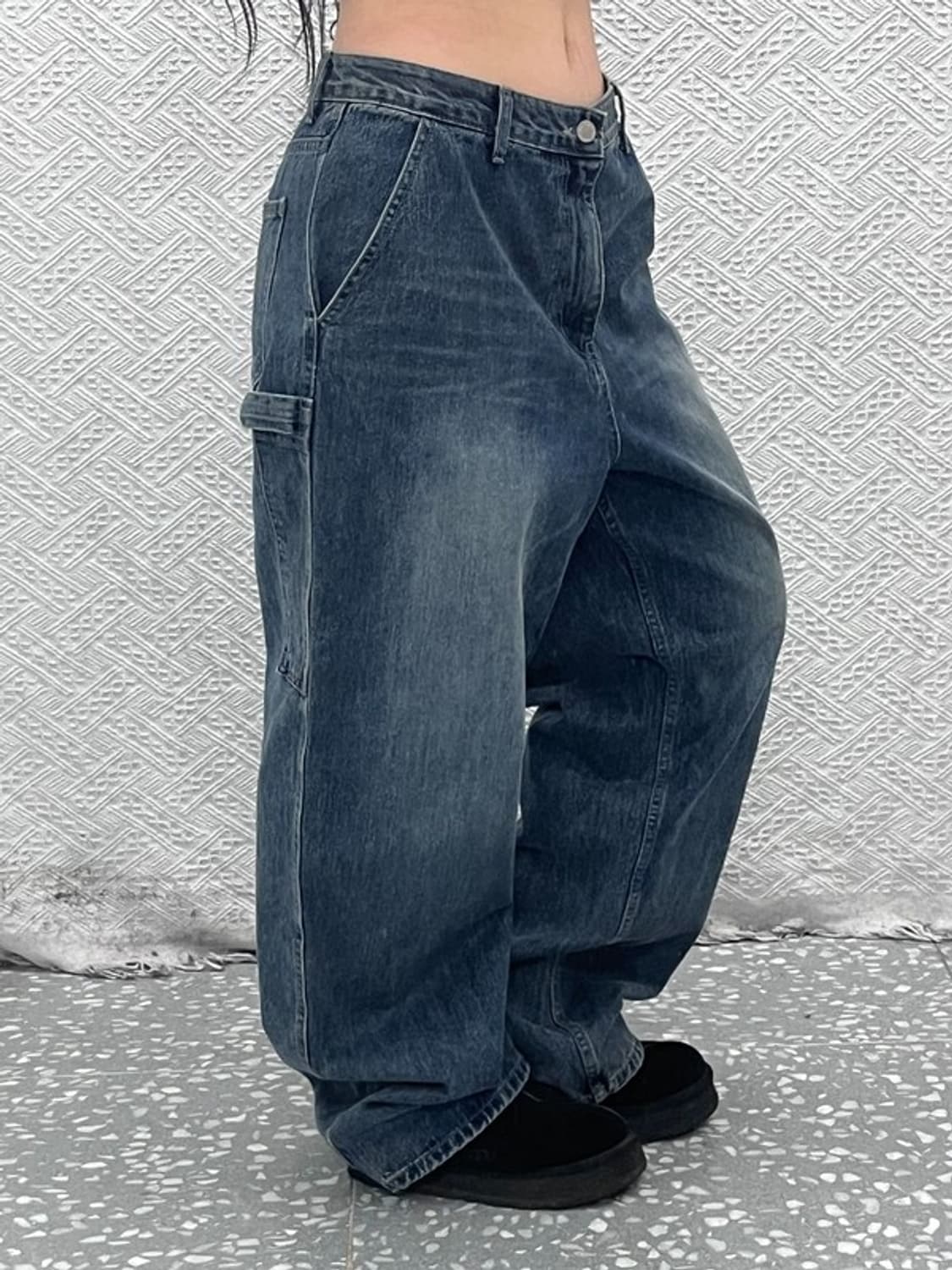 시도 올드스쿨 레트로 빈티지 워싱 데님팬츠 3 C09196 상품이미지1