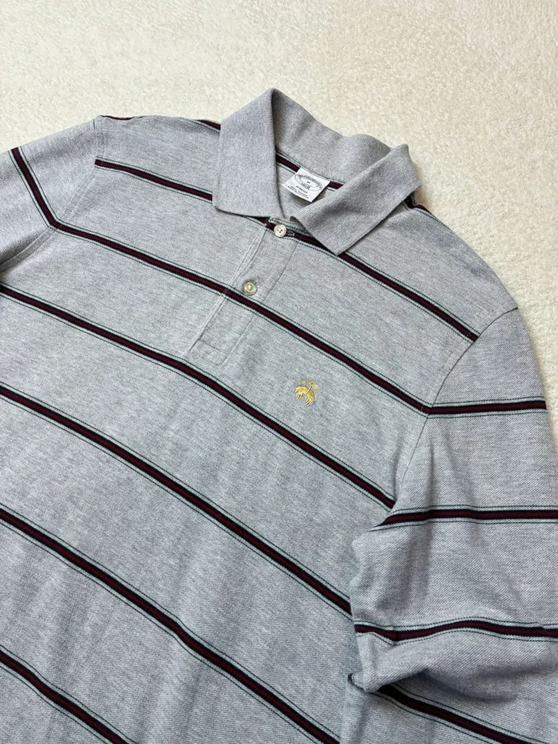 브룩스브라더스 아메리칸 캐쥬얼 스트라이프 카라 롱 슬리브 PN5760 상품이미지2