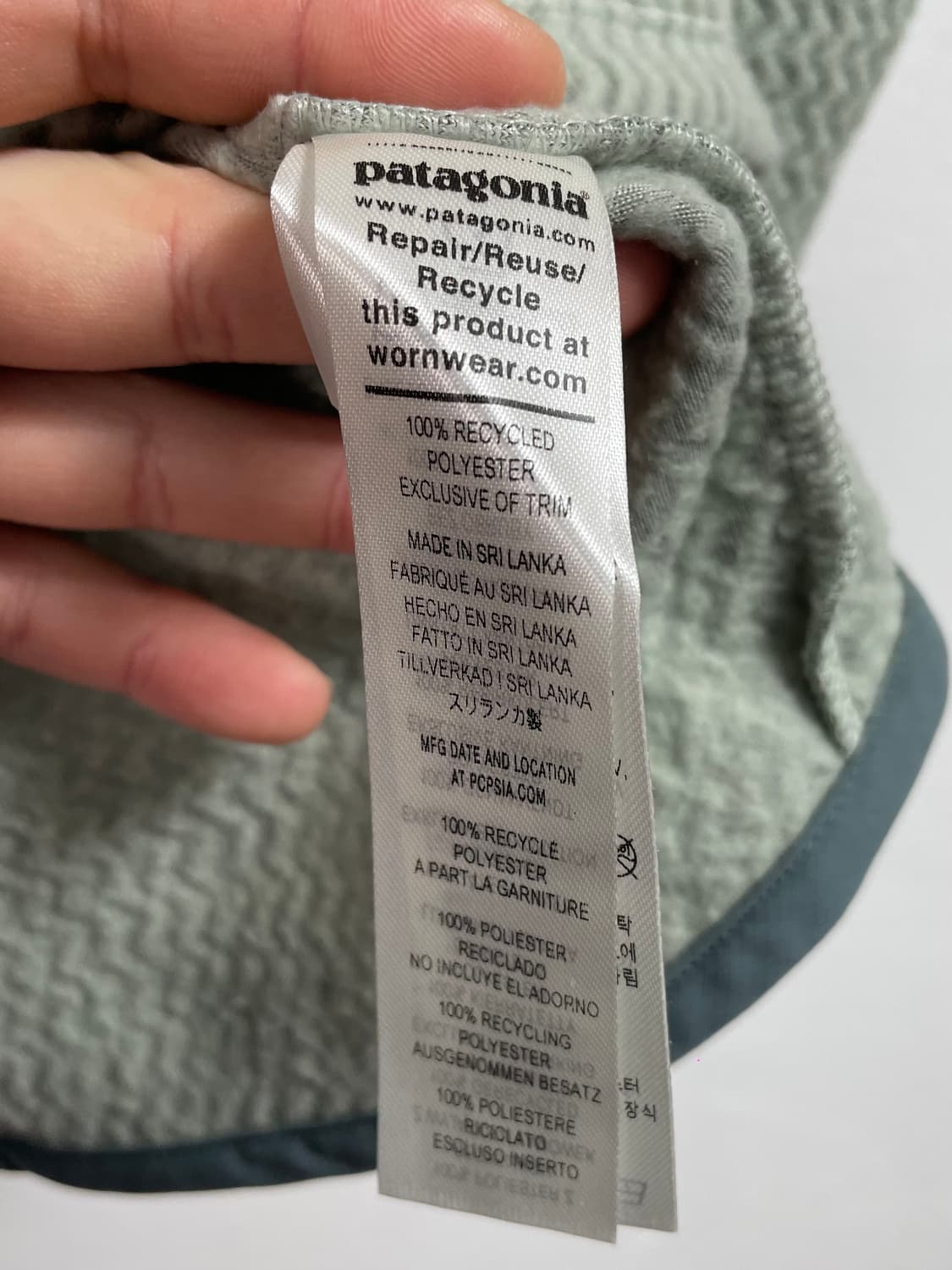 (새상품) 파타고니아 우먼스 후리스 반집업 (on.103)   상품이미지7