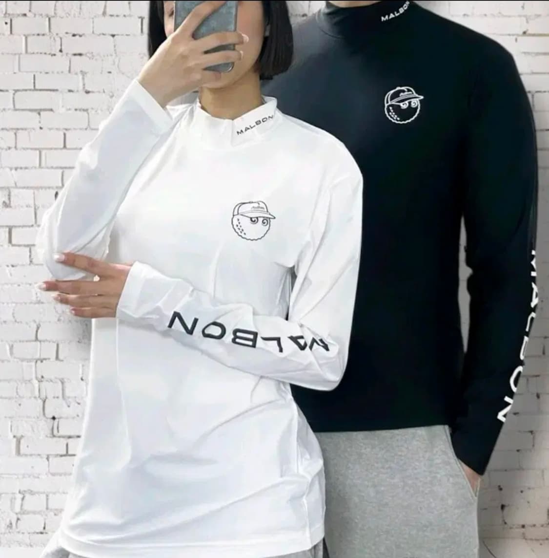 말본 골프 남성 긴팔 이너 티셔츠 상품이미지2