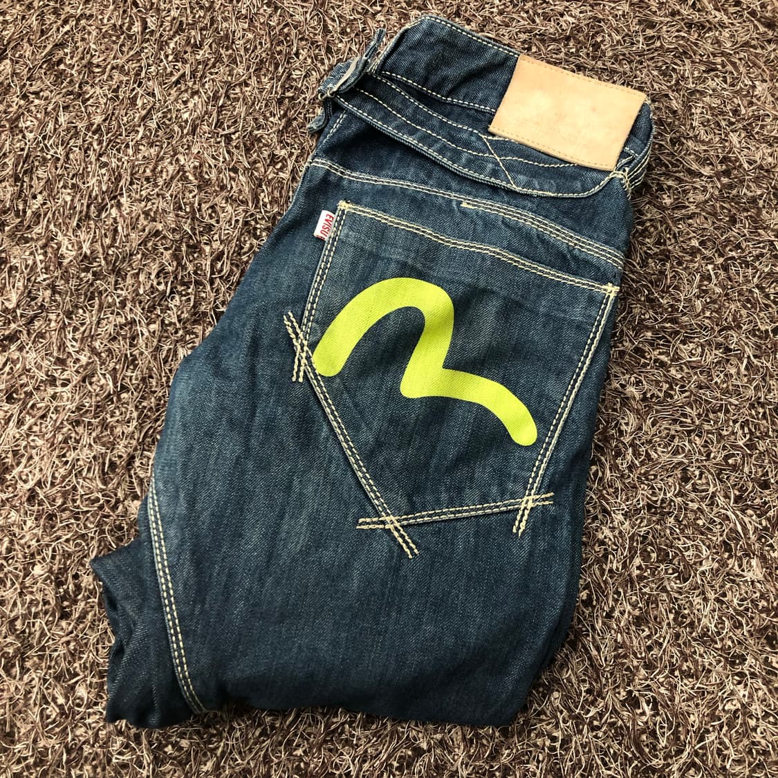 에비수 엔지니어드 신치백 데님 팬츠 상품이미지1