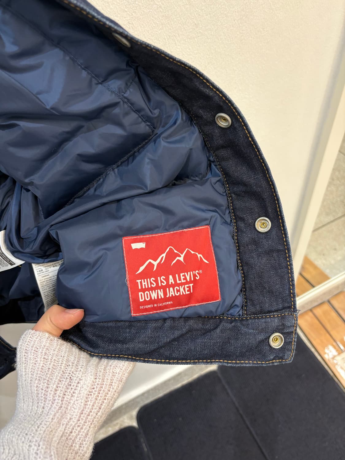 levi's padded denim jacket  상품이미지9