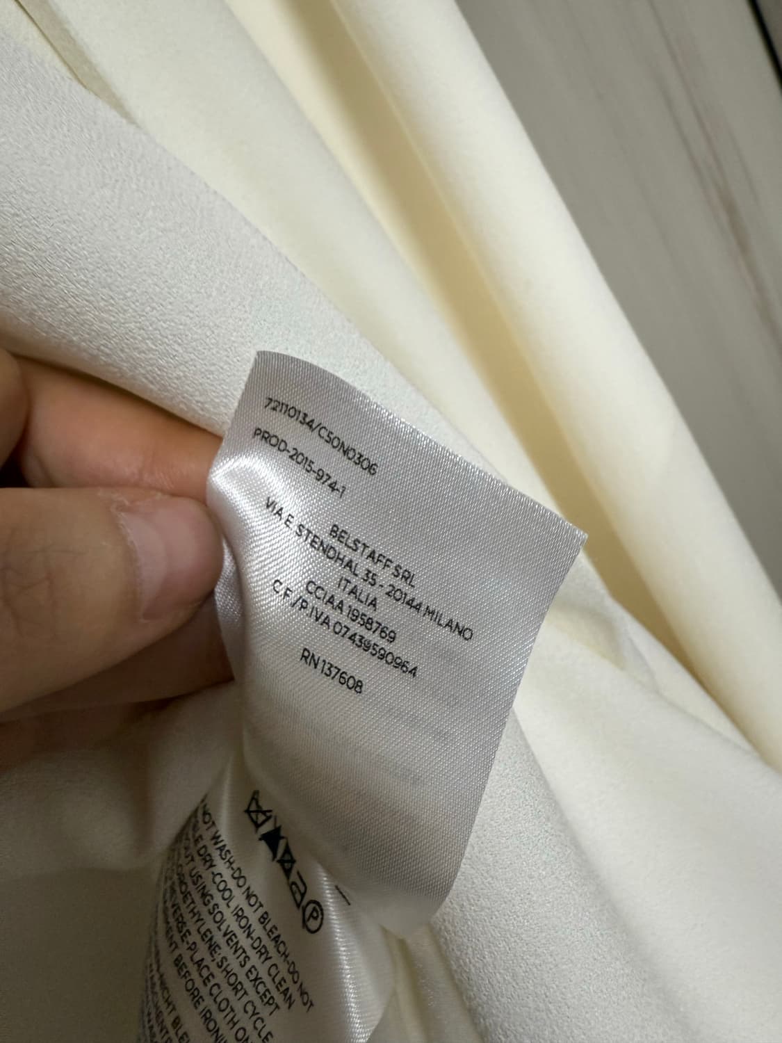 벨스타프 슬릿 맥시 스커트 38 상품이미지9