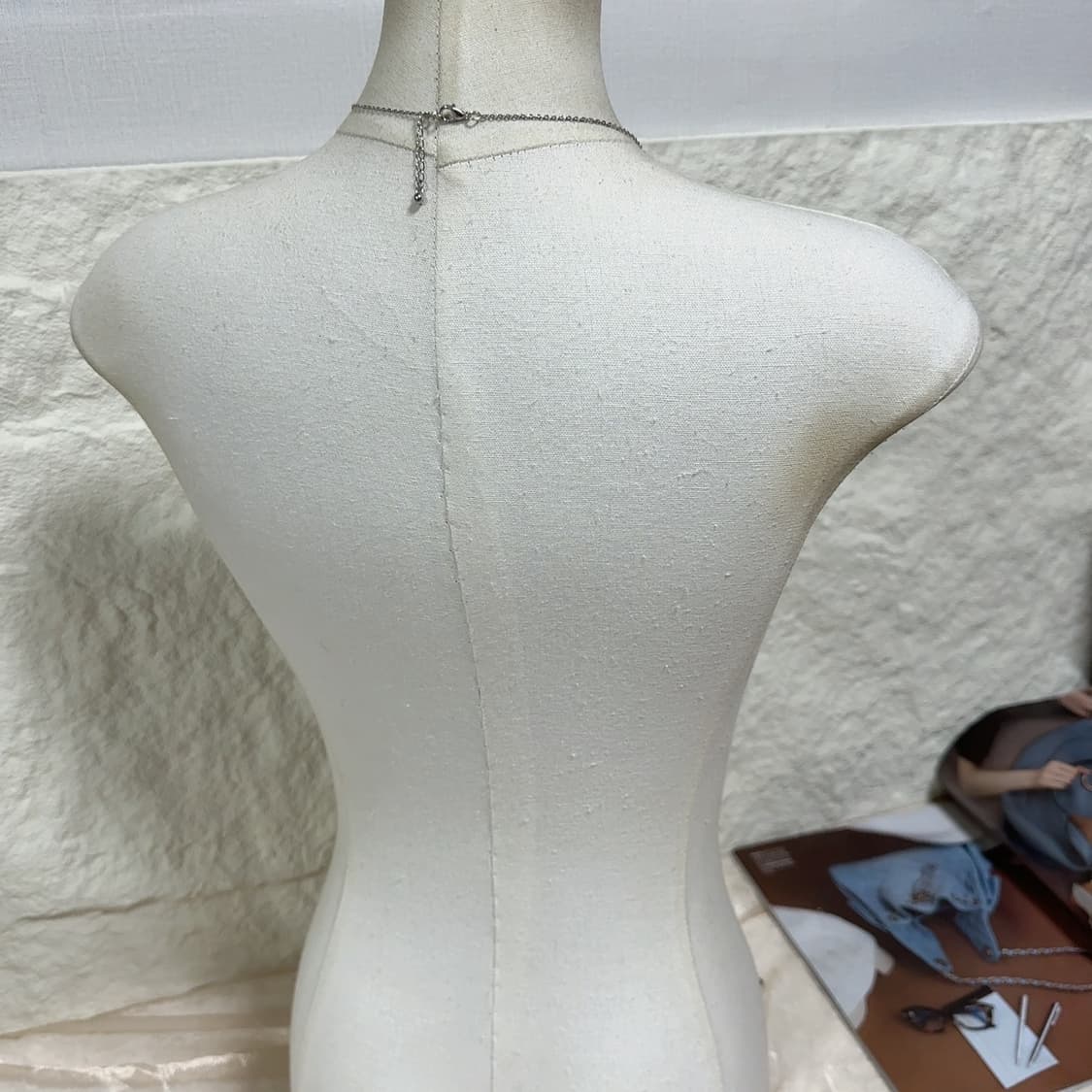 빈티지 해골 십자가 목걸이 상품이미지3