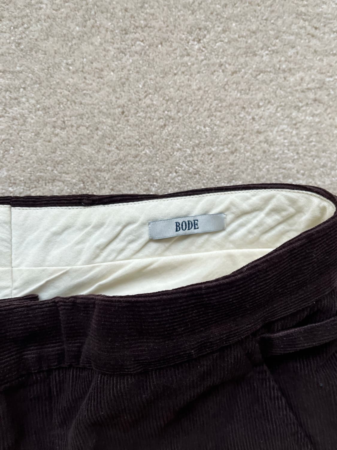 보디 자수 코듀로이 팬츠 (30-31) 상품이미지8
