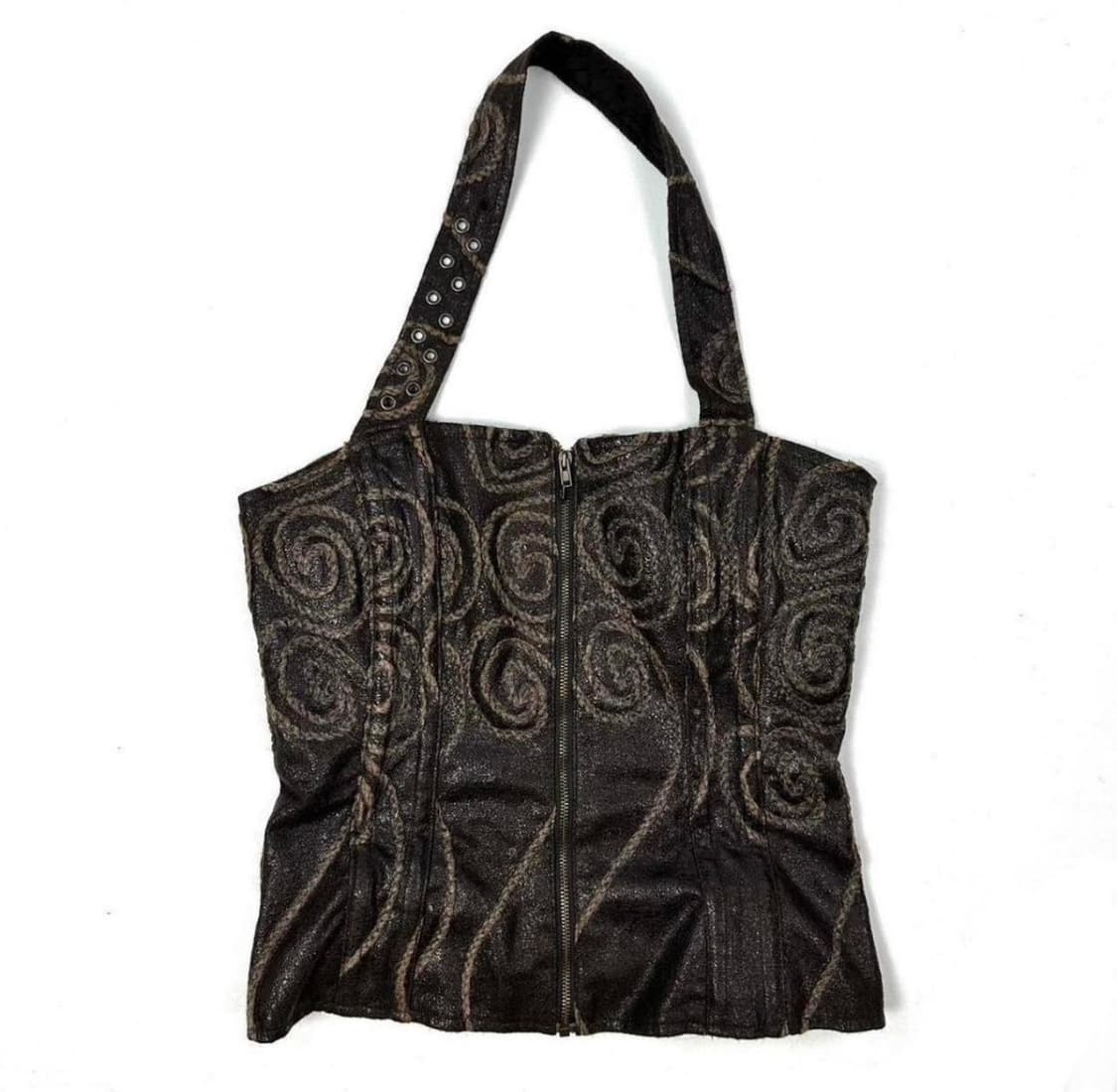 Corset halter top 상품이미지1