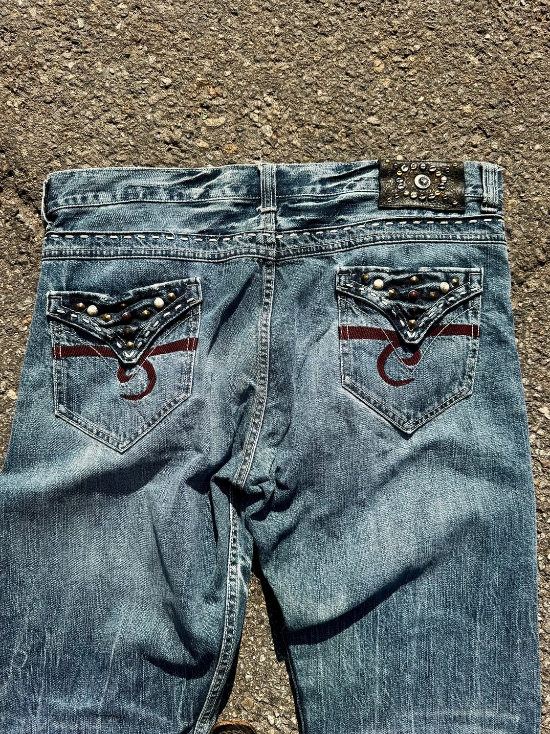 Stud Detail Denim Pants 상품이미지7