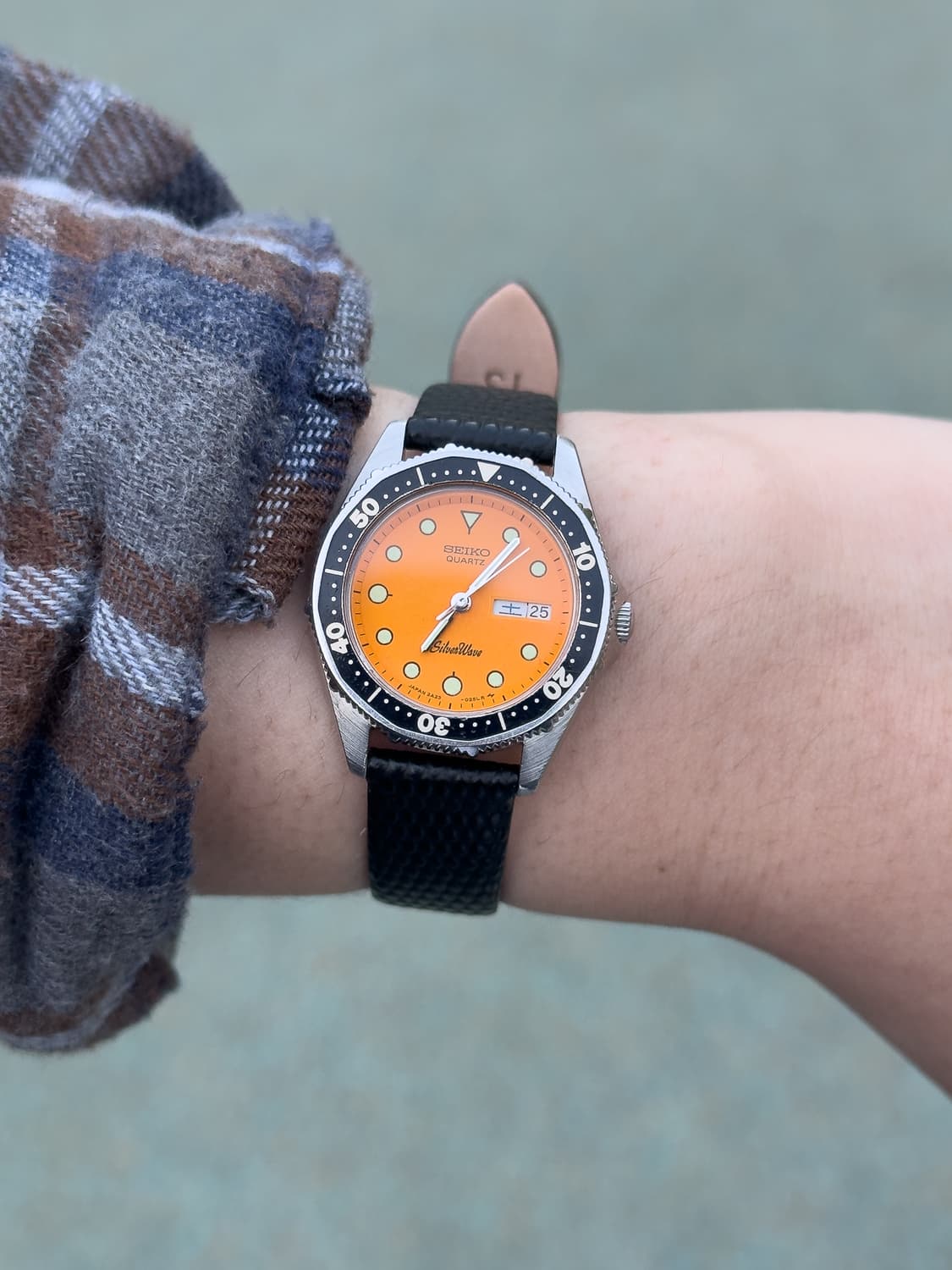 [희귀] 세이코 실버웨이브 오렌지 다이버 - 80s 빈티지 쿼츠 (2A2 상품이미지6