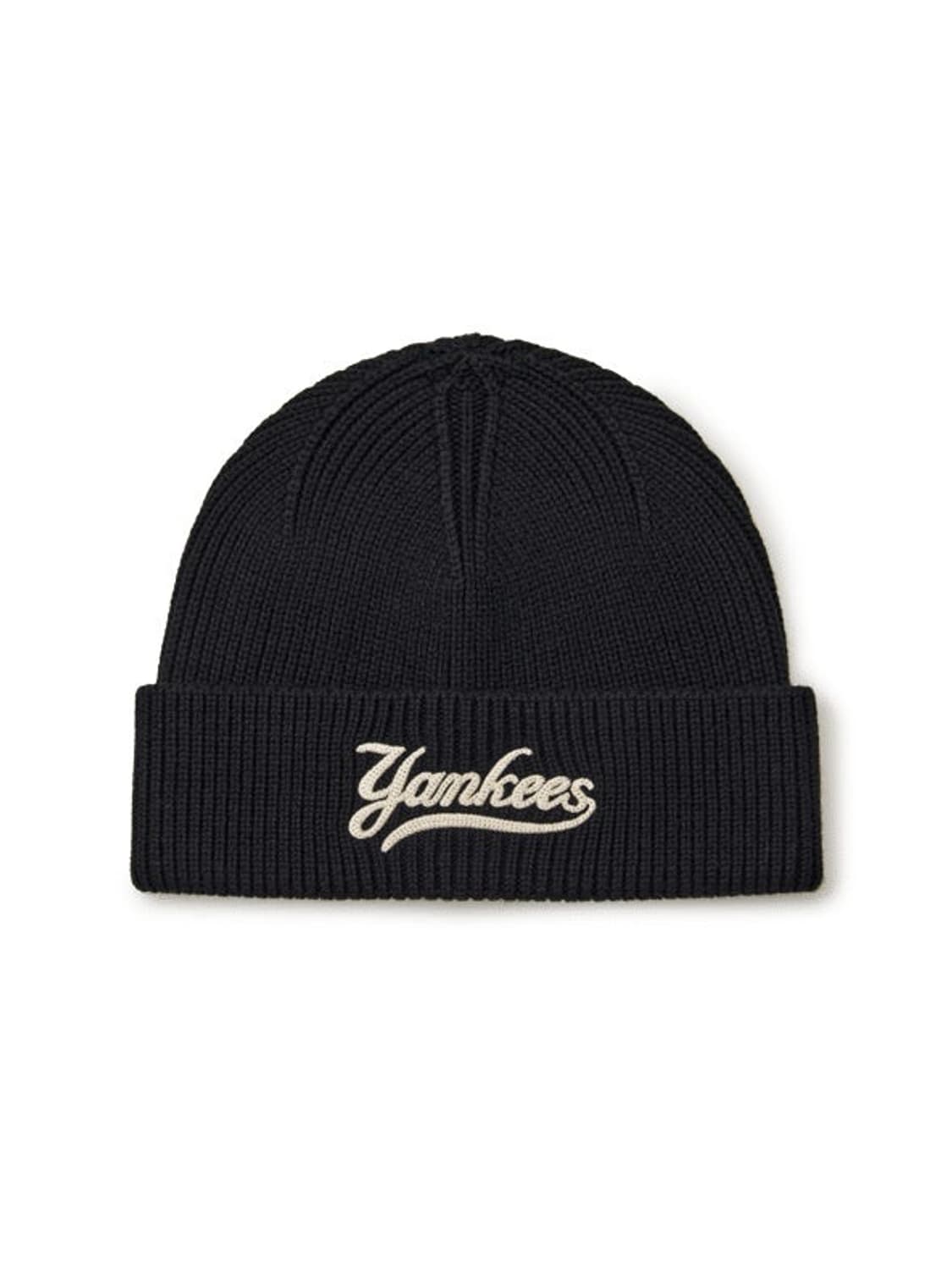 MLB 바시티컬시브 양키스 비니 블랙 상품이미지1