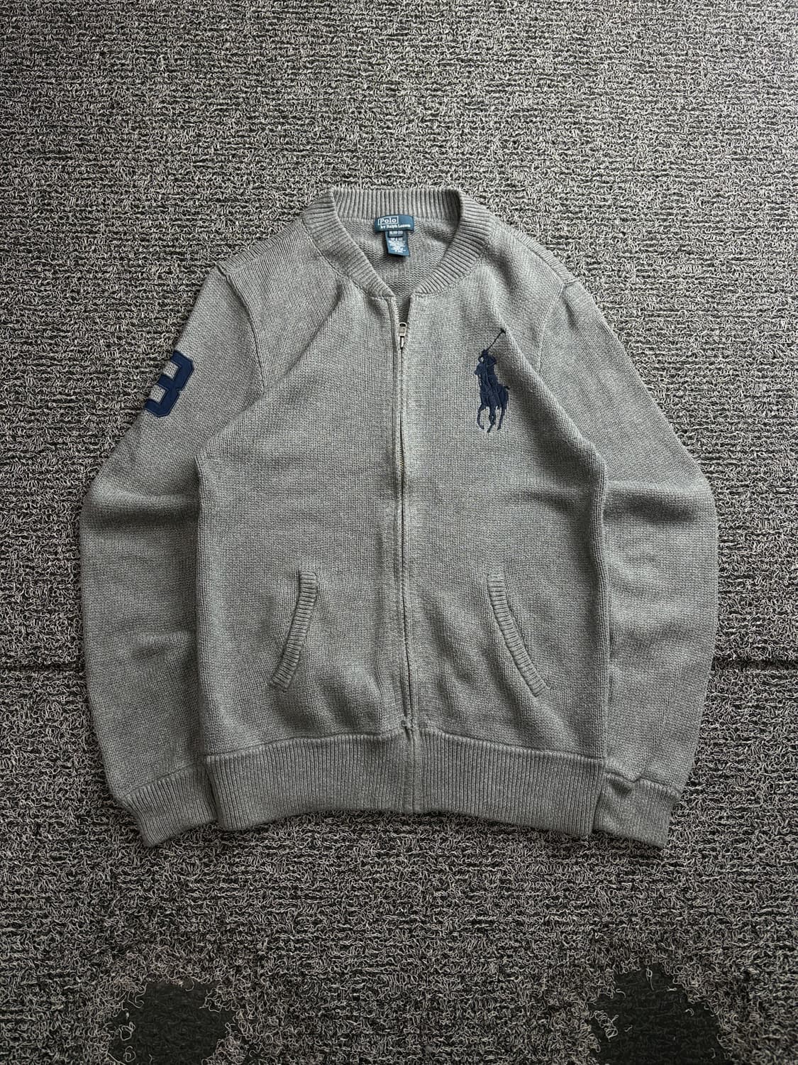 폴로 랄프로렌 빅포니 니트 집업 3671 상품이미지2