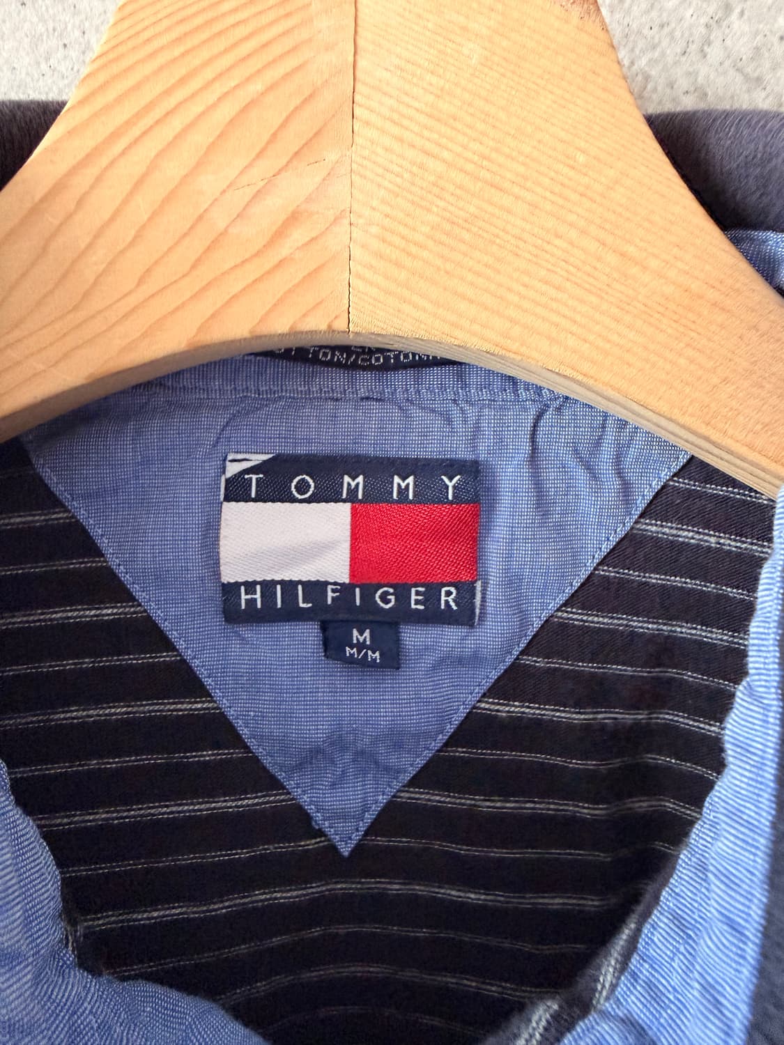타미힐피거 롱슬리브 스트라이프 네이비 티셔츠 미국사이즈 상품이미지4