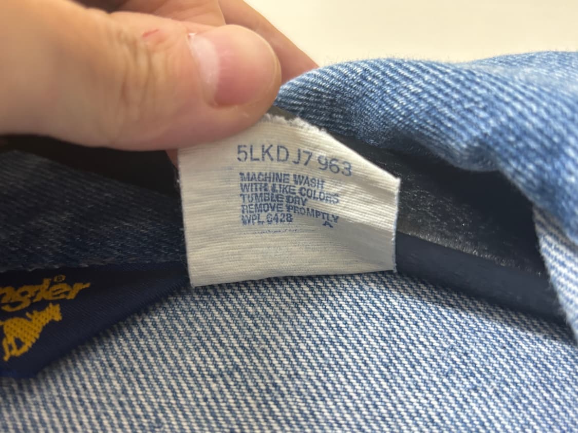 랭글러 커버올 워크자켓 미국산 상품이미지4