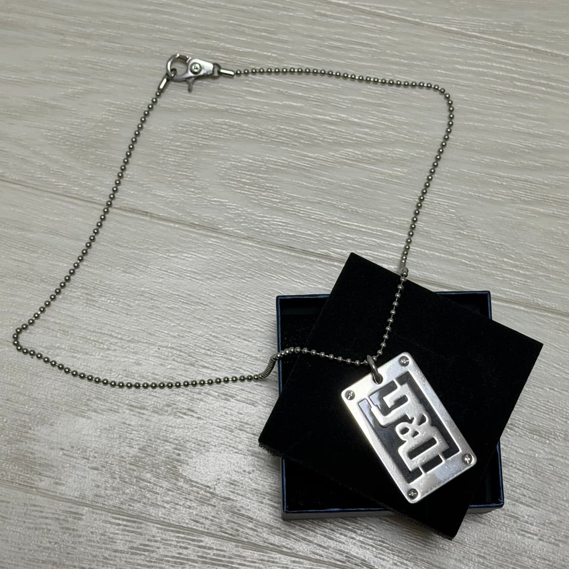 돌체앤가바나 실버 목걸이 상품이미지2