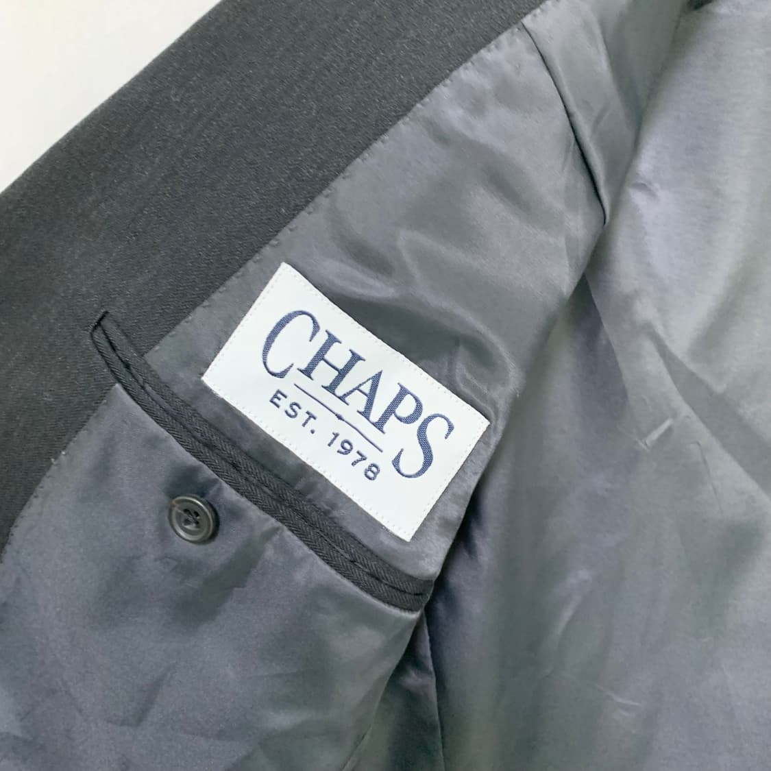 챕스 Chaps 빈티지 남성 블랙 정장 블레이저 자켓 상품이미지6