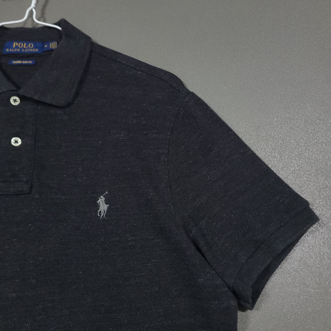 폴로 랄프로렌 신형 25ss 포니 피케 셔츠 반팔 카라티 커스텀슬림핏 M 상품이미지3
