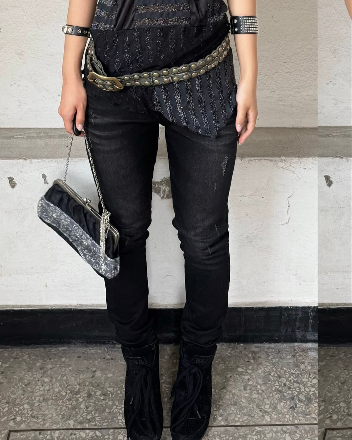 Dark denim Skinny jeans 상품이미지1