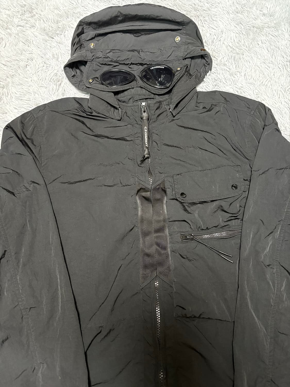 CP컴퍼니 고글 후드 오버셔츠 자켓 상품이미지2