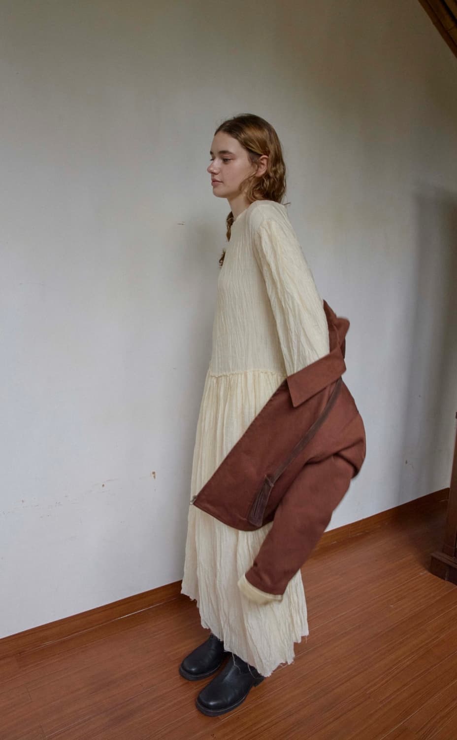 아유서울 Crease maxi dress 상품이미지5