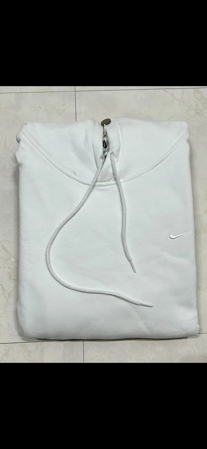 나이키 솔로 스우시 후드 화이트 XXL 상품이미지1