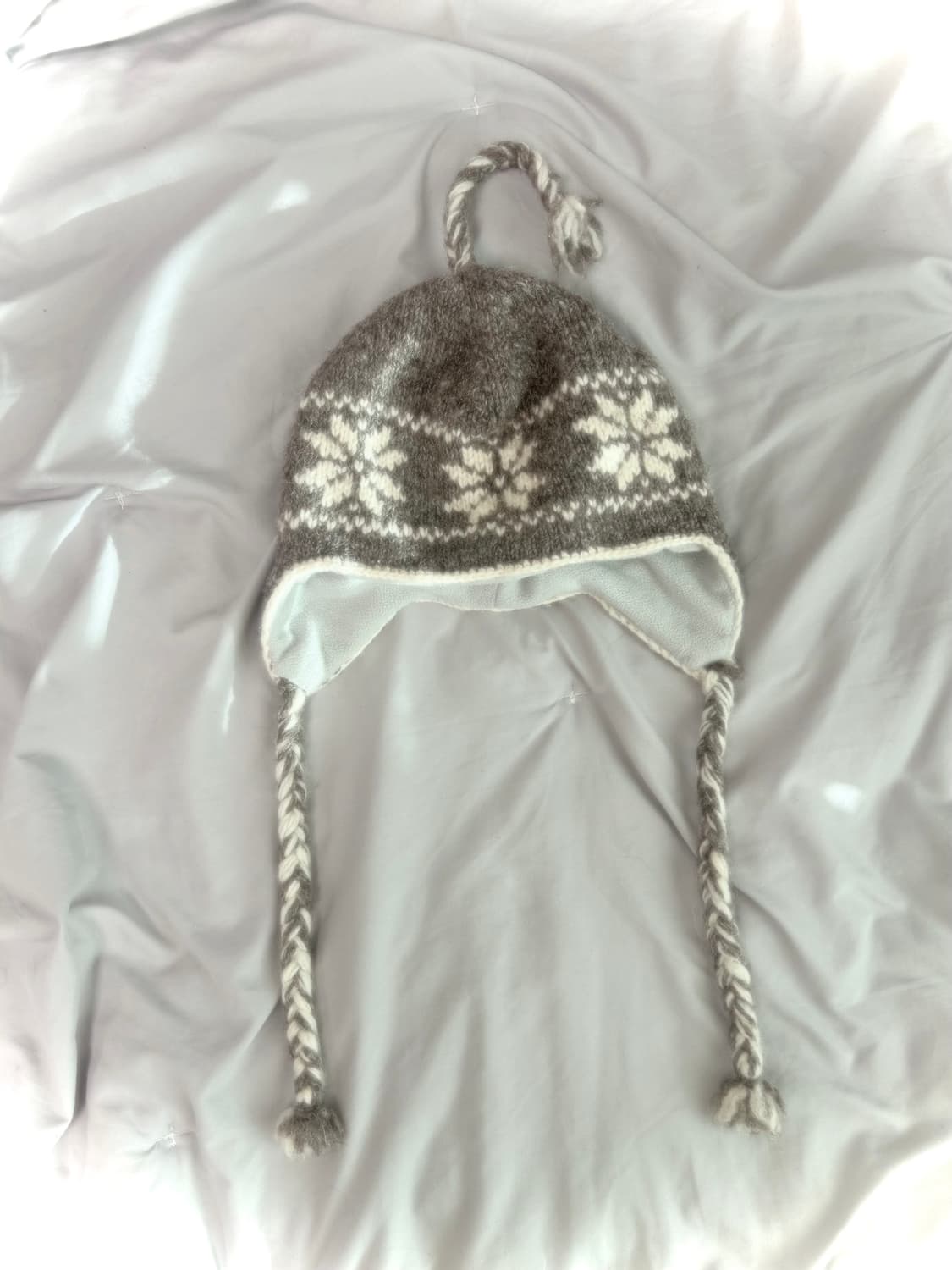 빈티지 너드 눈꽃 귀도리 모자 모리걸 하구미 큐빈티지 와이즈걸 코코모리 상품이미지1