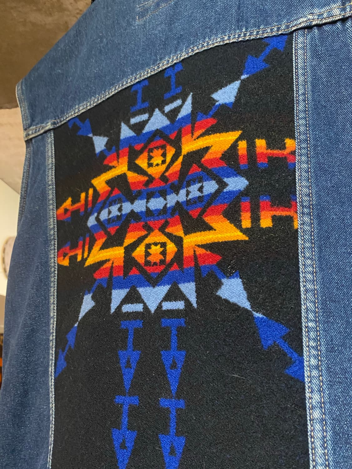 pendleton  펜들턴 나바호 포인트 데님 베스트 상품이미지2