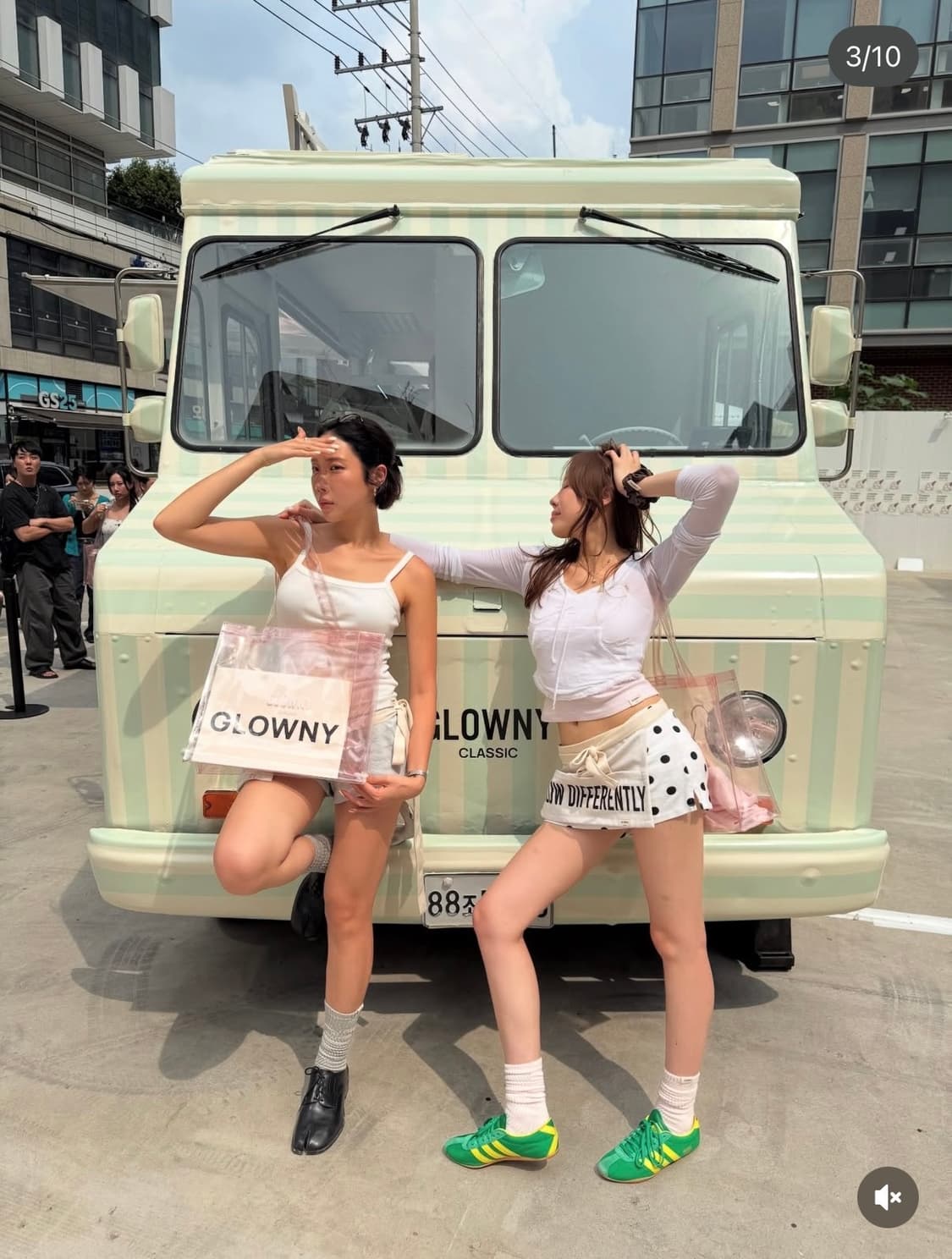 글로니(glowny) pvc 클리어 백 가방 상품이미지2