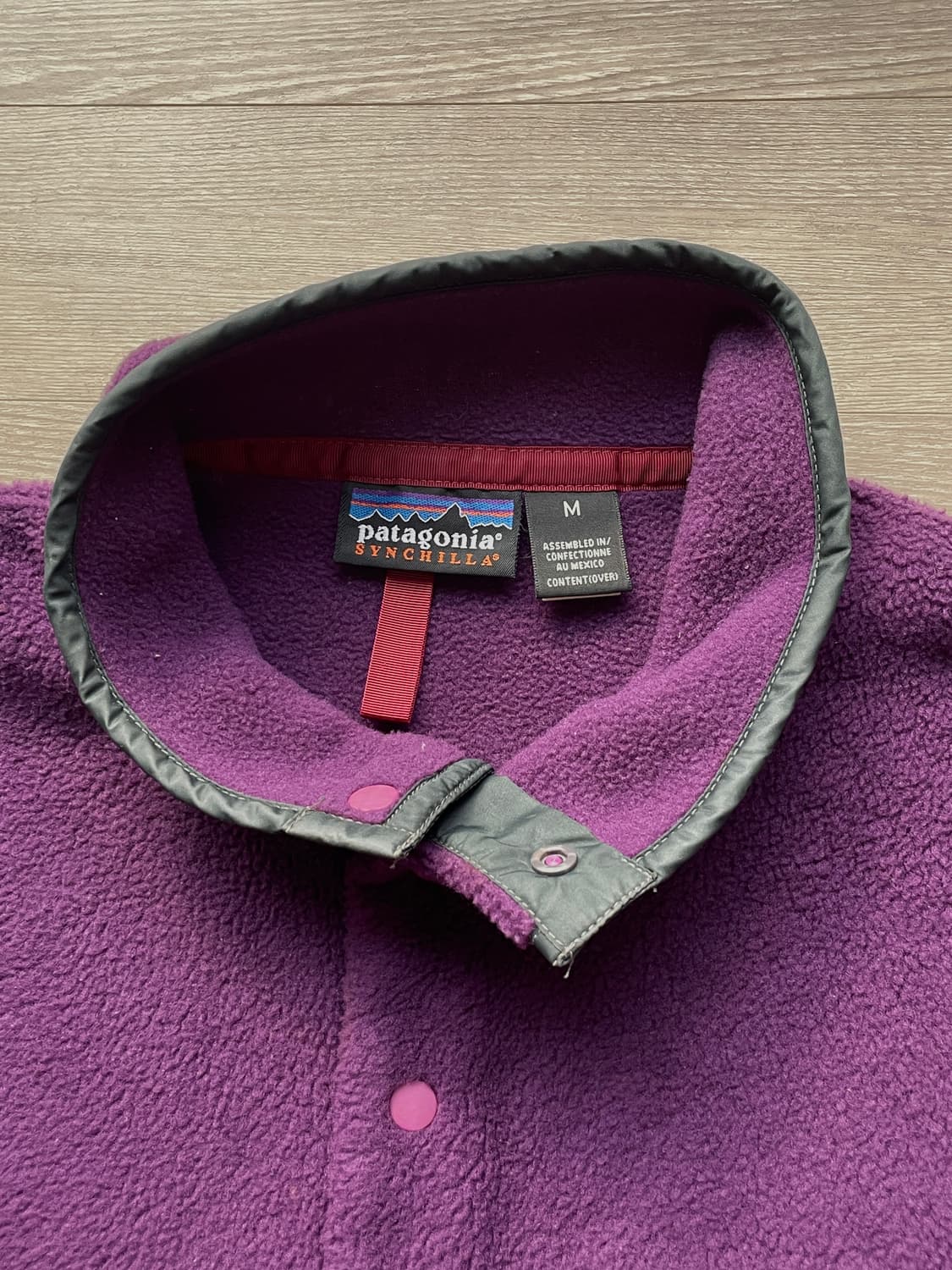90s 파타고니아 신칠라 퍼플 그레이 플럼  상품이미지3