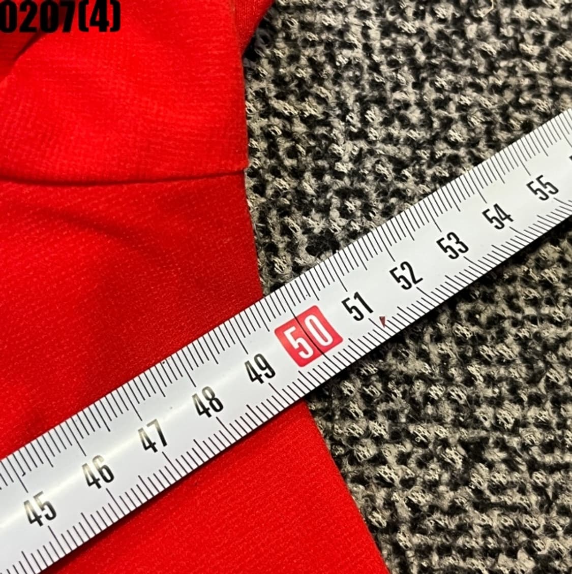 [100] 데상트 레드 바람막이 집업 자켓 0207(4) 상품이미지6