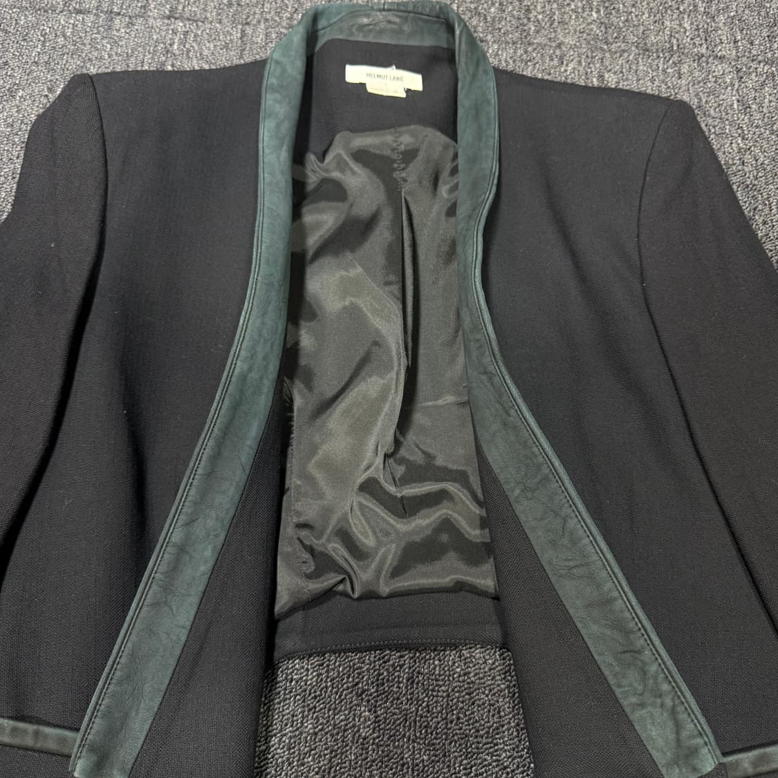 헬무트랭 비대칭 숏 디테일 블레이져 자켓 상품이미지5