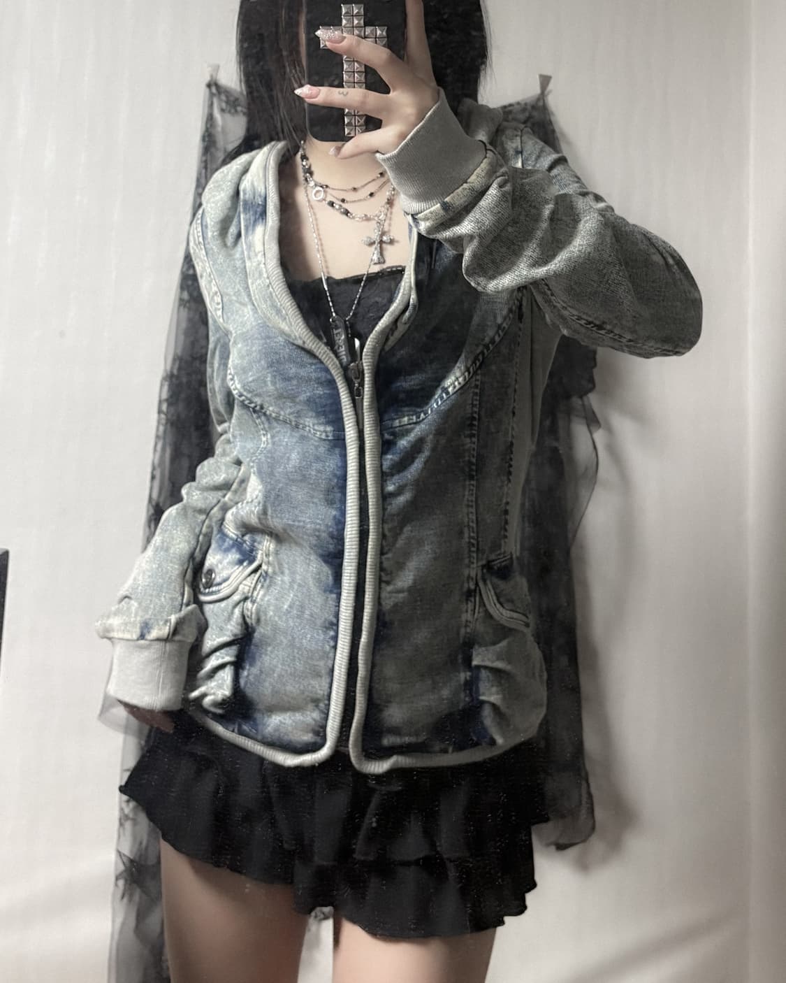 y2k 데님 자켓  상품이미지1
