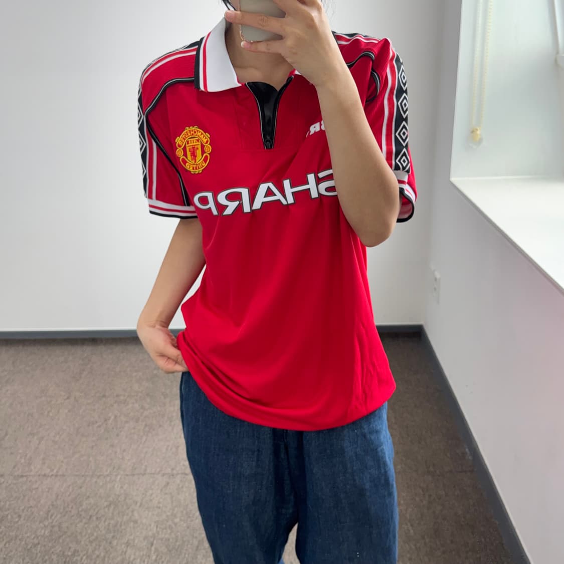 Umbro 엄브로 1998-1999 멘체스터 홈 유니폼  상품이미지1