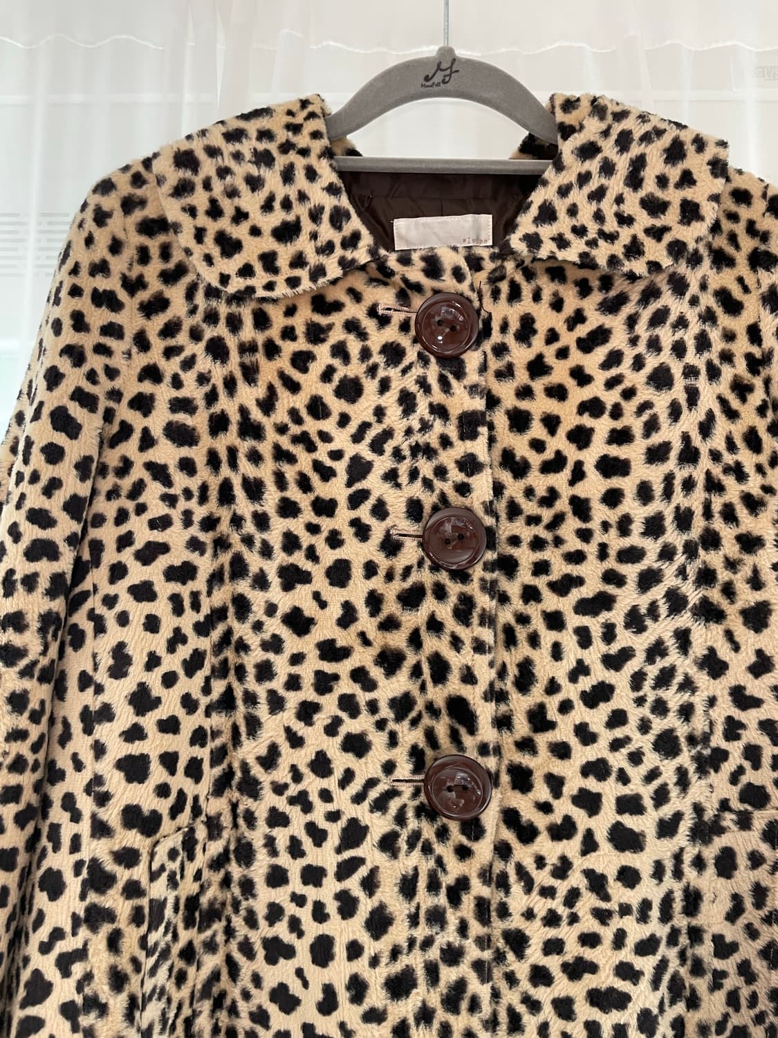 히메갸루 라떼갸루 호피자켓 상품이미지6