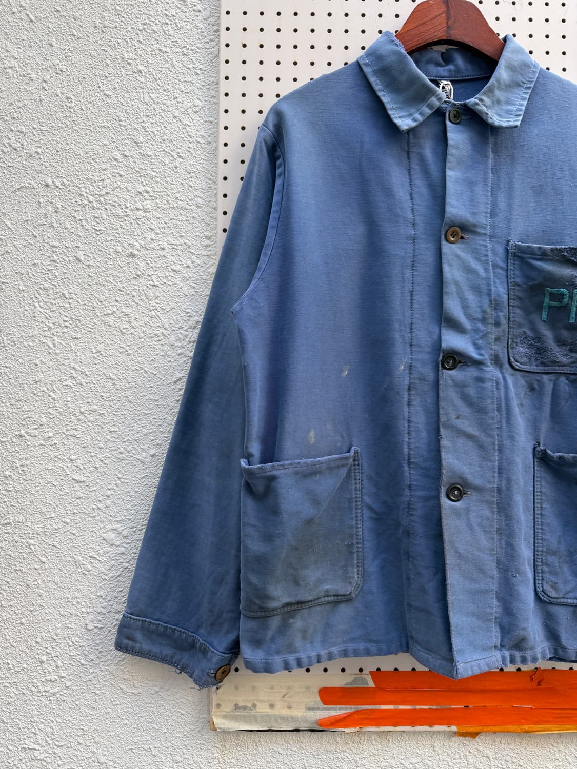 FADED DIRTY WASHED MOLESKIN 몰스킨 프렌치워크자켓 상품이미지4