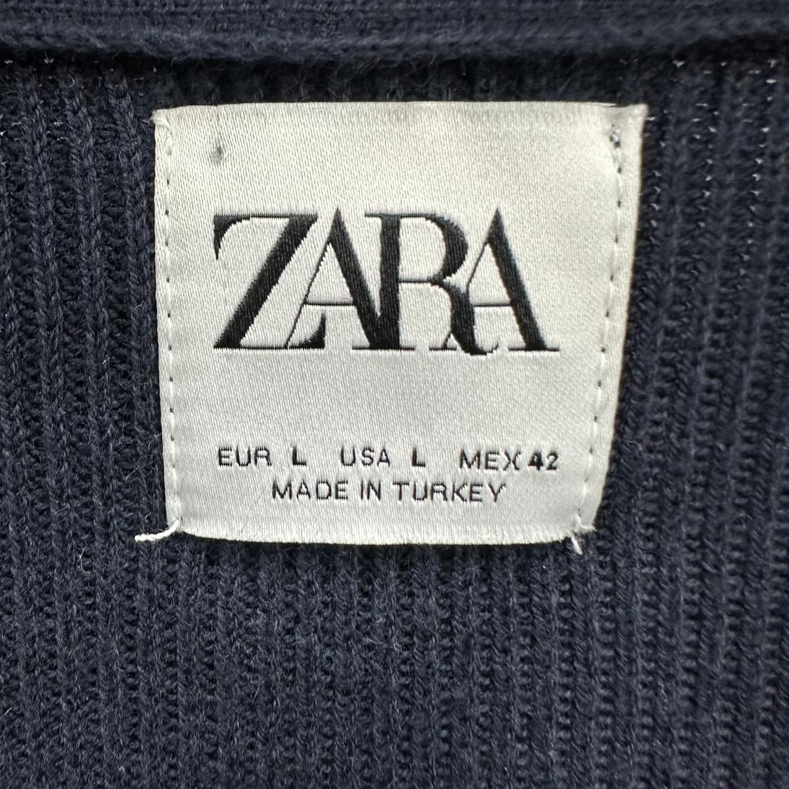 100 자라 남자 가디건 상품이미지3