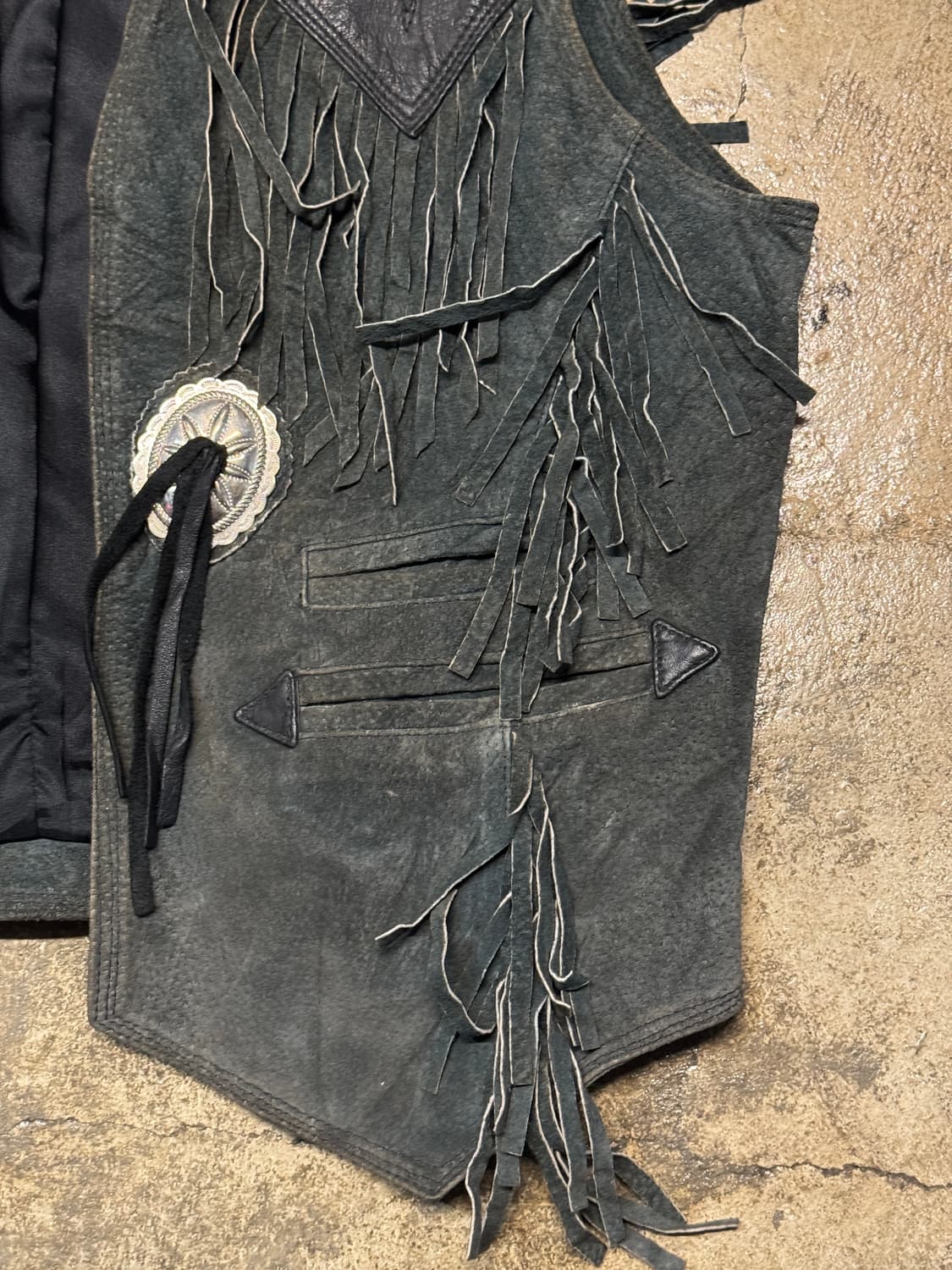 M ) HARLEY-DAVIDSON Leather Vest 상품이미지4