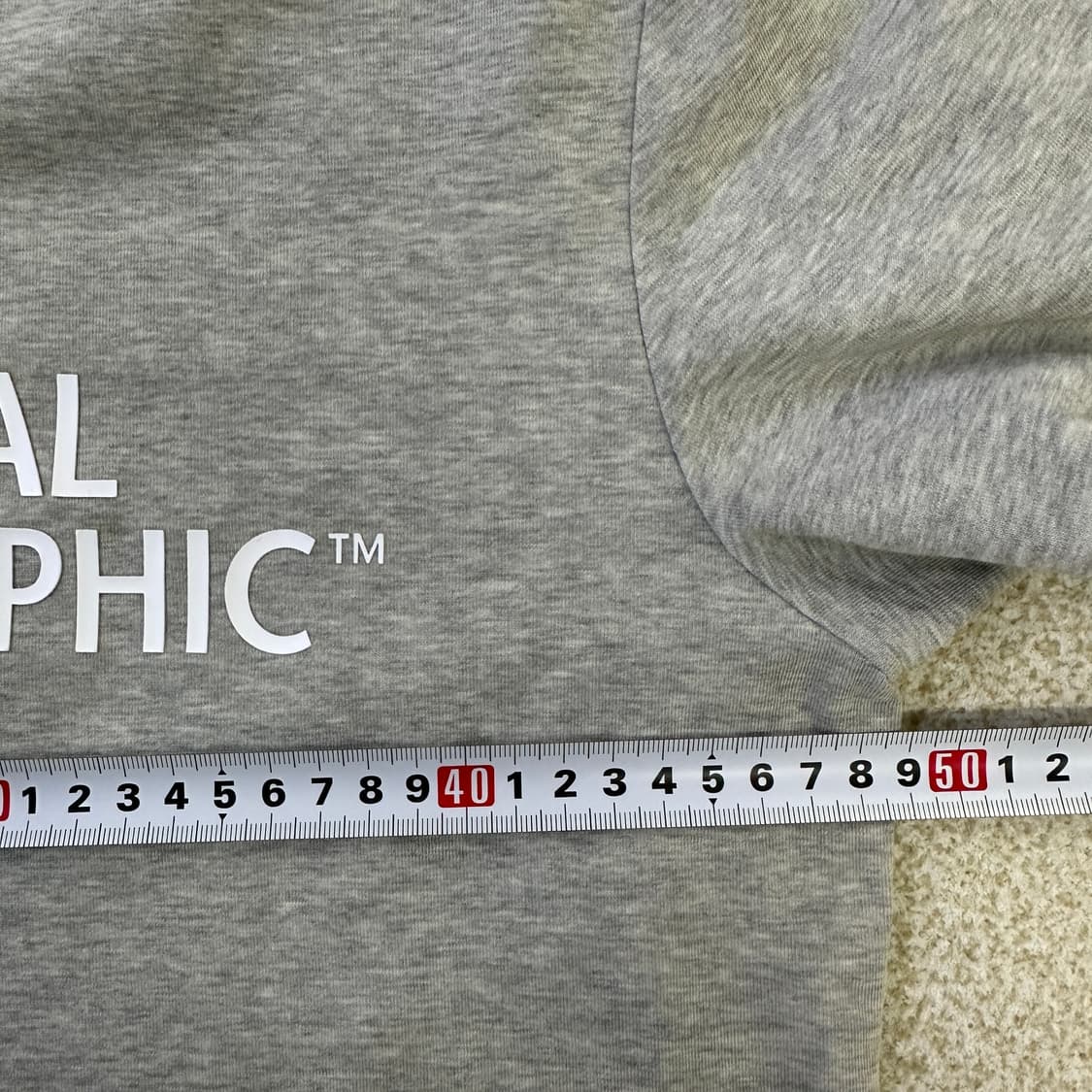 M 네셔널지오그래픽 그레이 반팔티 0319D 상품이미지5