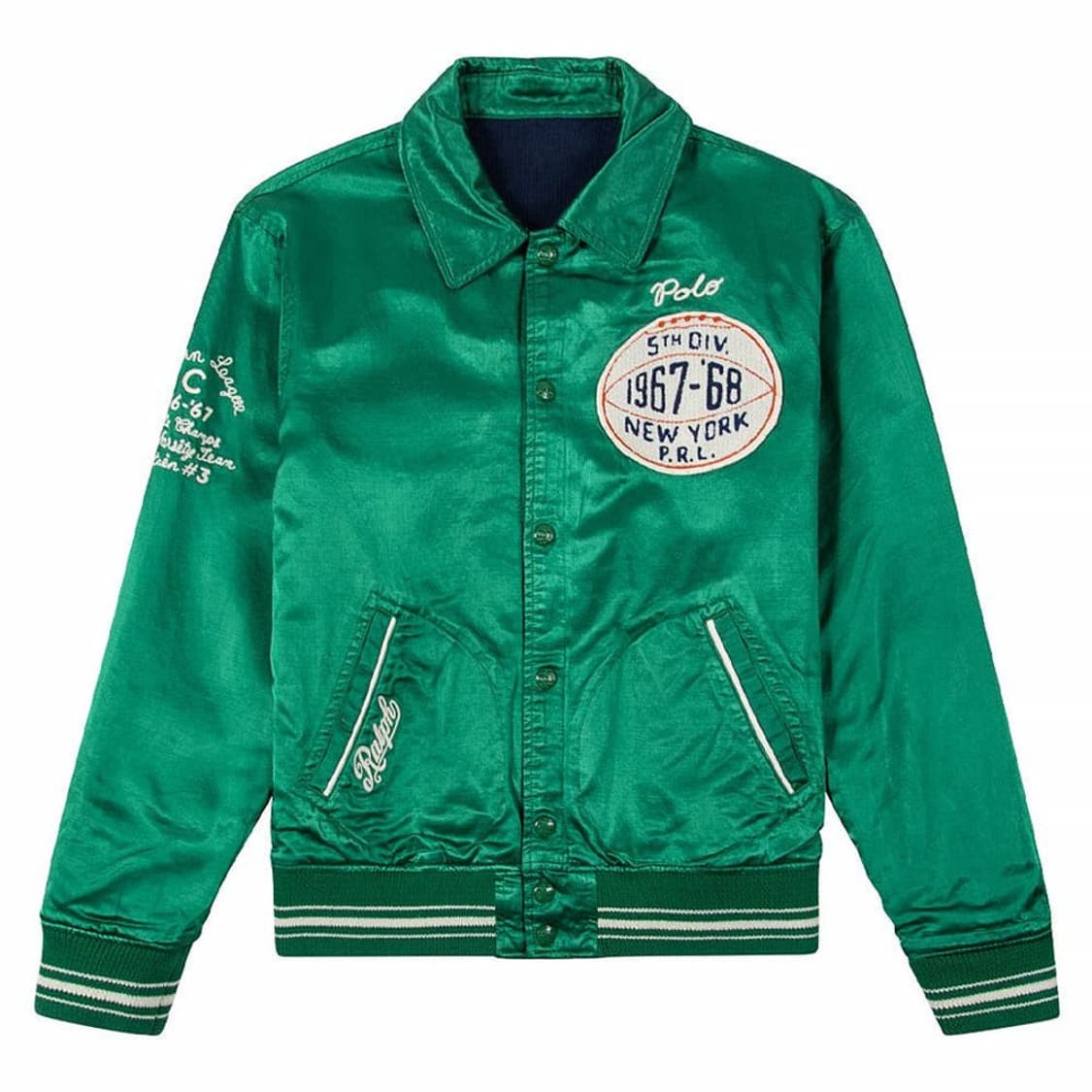 폴로 랄프로렌 리버시블 불독 바시티 자켓 상품이미지7