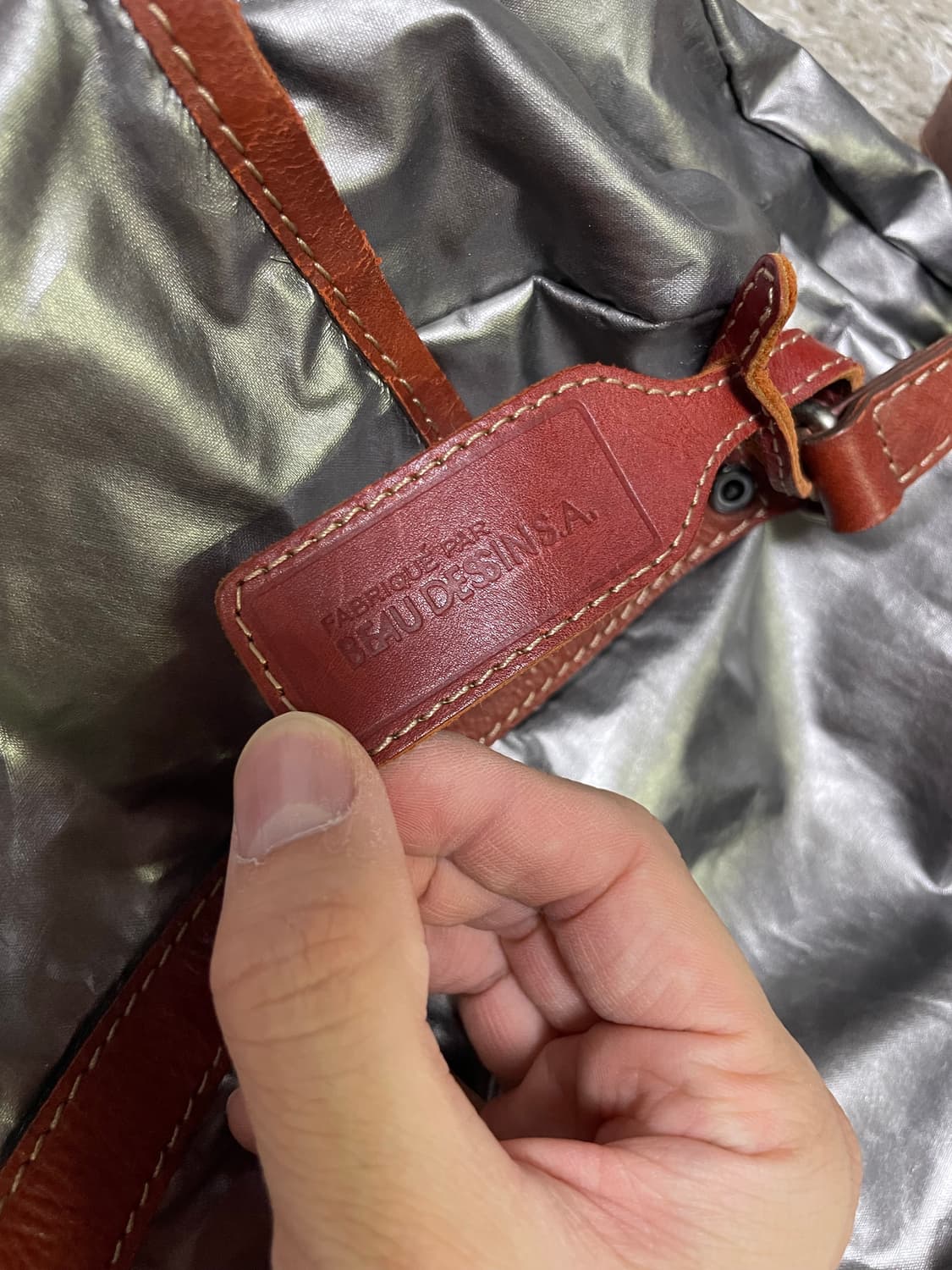 이태리 고급 리몬타 원단 토트백 상품이미지3