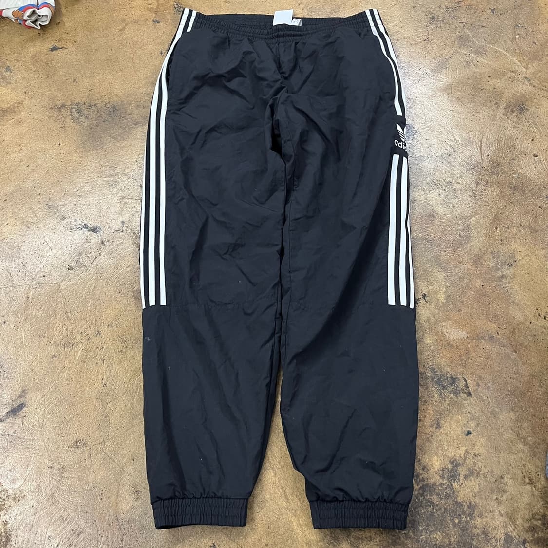 [정품/3XL] 아디다스 삼선 트레이닝 바지 블랙 b18 상품이미지3