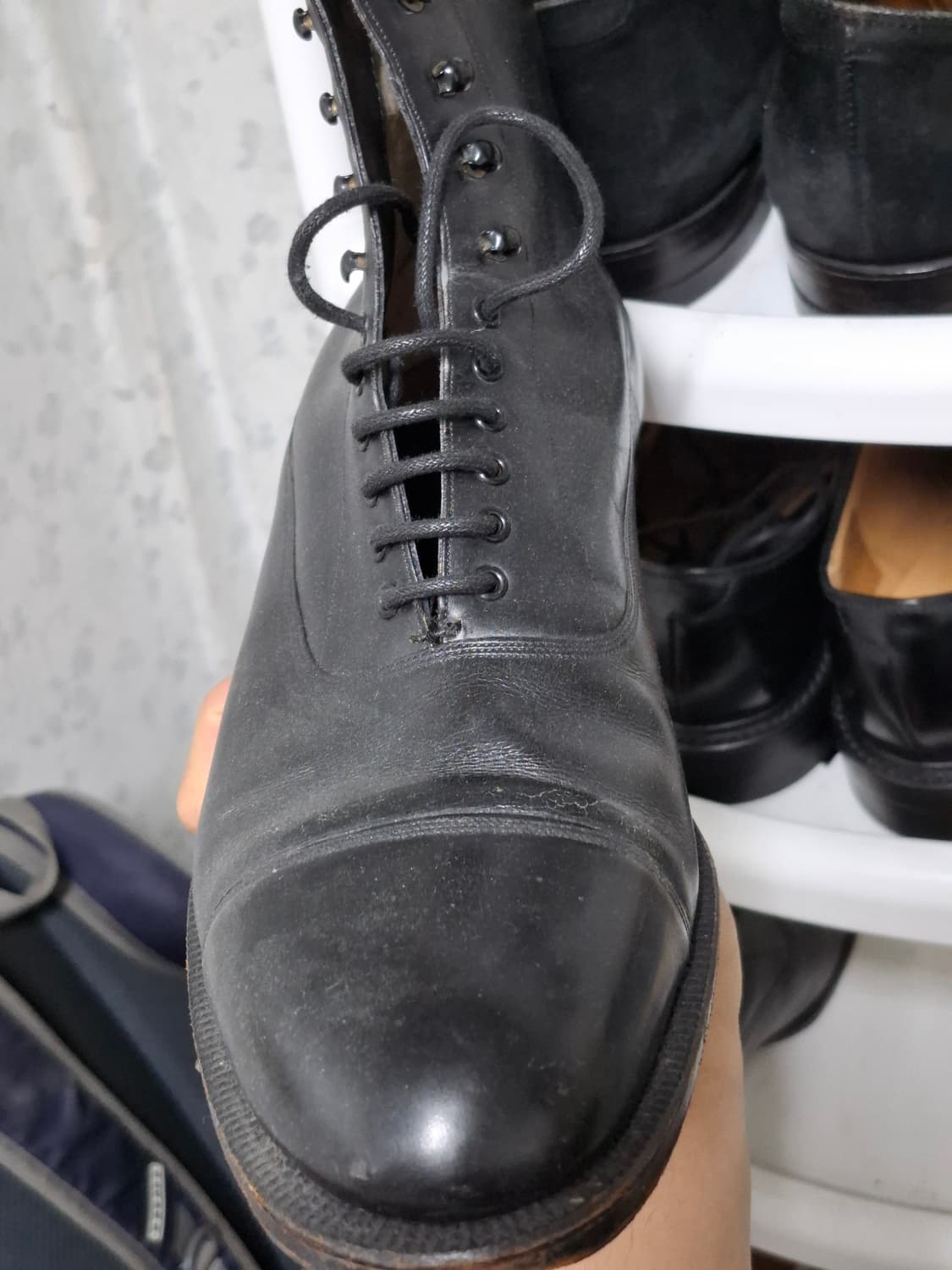 프랑스군 서비스 슈즈(260~5, 1910~20s) 상품이미지5