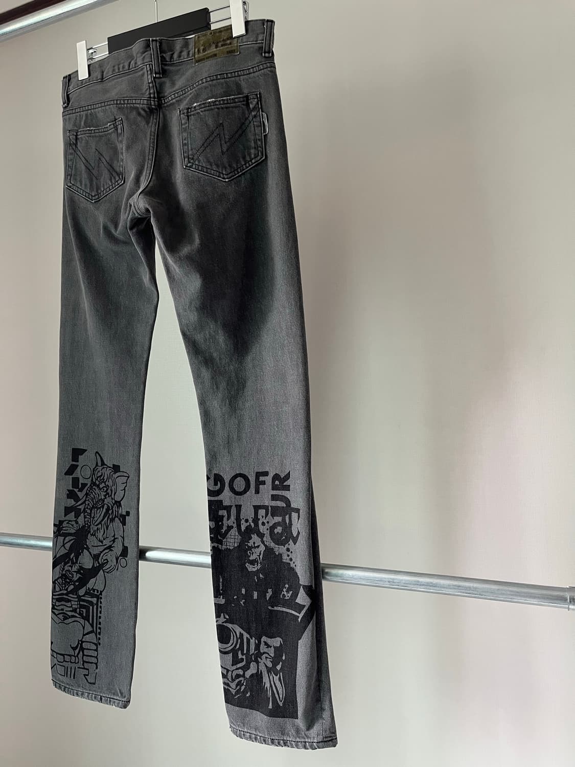 Neighborhood Graphic Print Denim Pants 상품이미지2