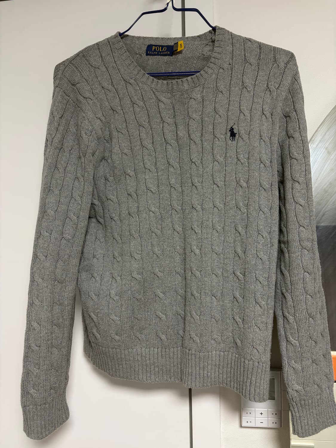 폴로 케이블 니트 상품이미지1
