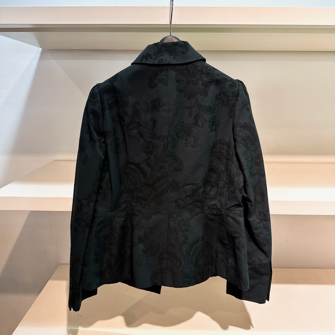 에르뎀 여성 코튼 네이비 자수 자켓 상품이미지4