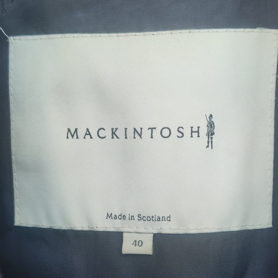 Mackintosh 블랙 더블 버튼 코트 상품이미지3