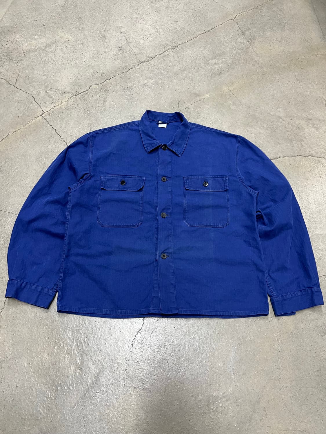 OLD VINTAGE HBT 2 POCKET 헤링본트윌 프렌치워크자켓 상품이미지1