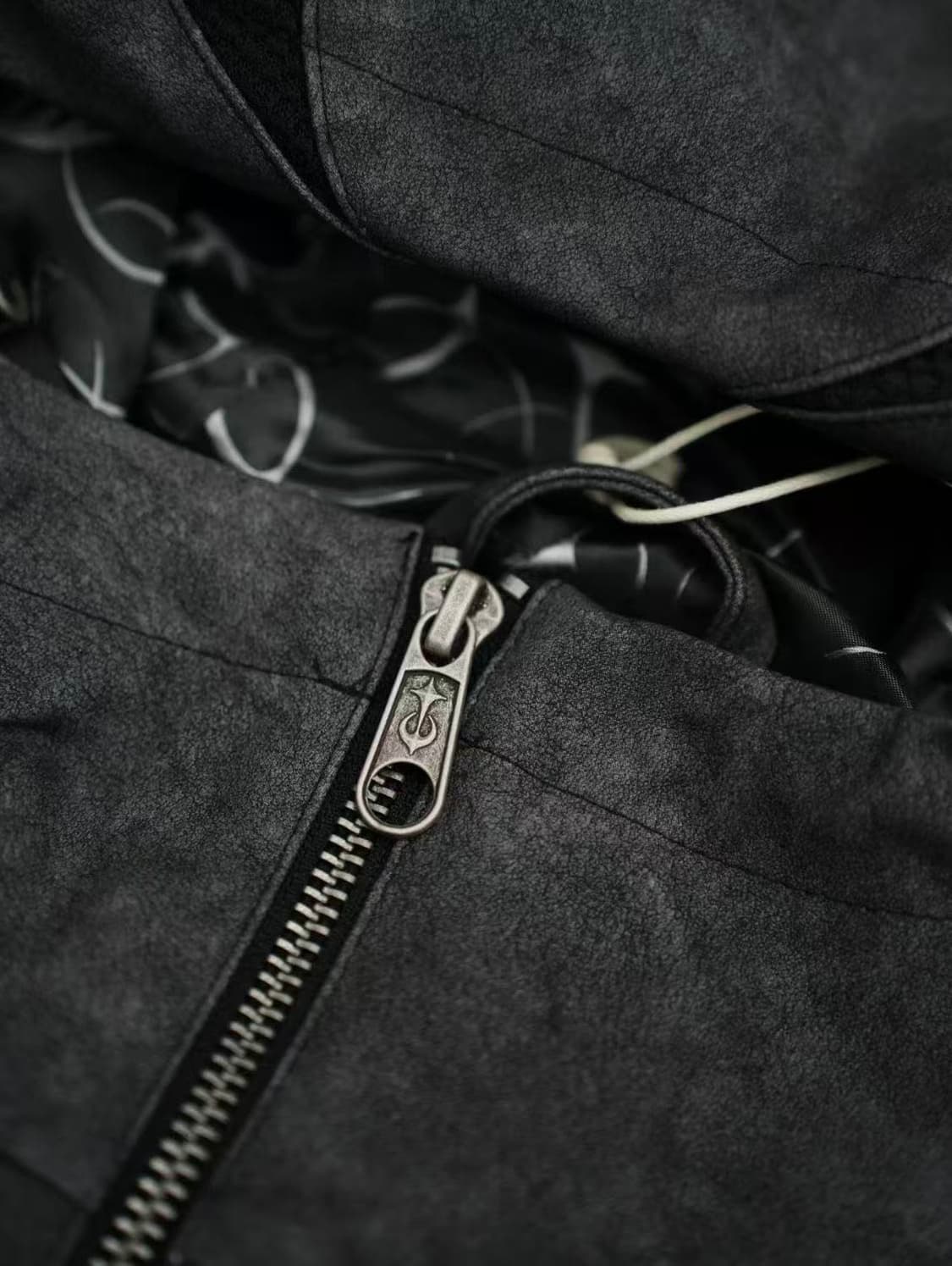 아디다스 x 떠그 클럽 팀가이스트 스웨트 후드 집업 나이트 인디고 L 상품이미지5