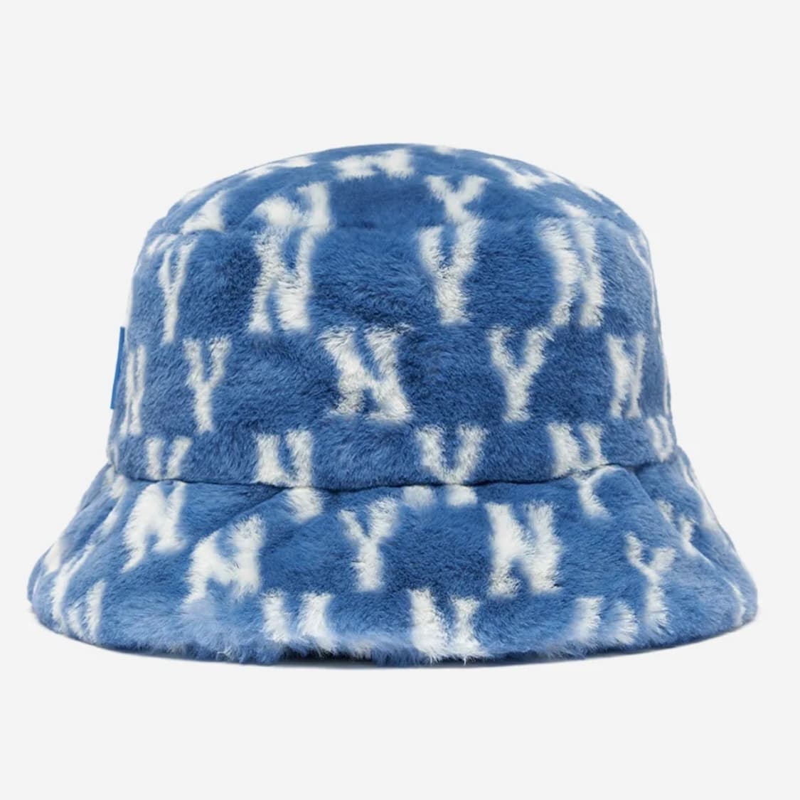 엠엘비MLB 모노그램 밍크 후리스 버킷햇 NY (D.Blue) 상품이미지3